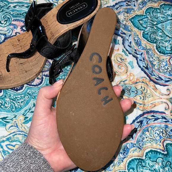 Coach wedge sandals 🧿 - Picture 4 of 6